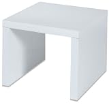 White High Gloss Side Table with 1 Years Guarantee
