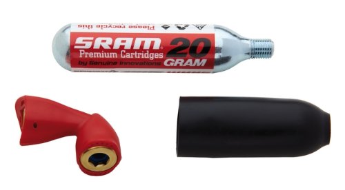SRAM Minipumpe CO2 Twist Inflator, weiss, 16g, 401000343 Preisvergleich