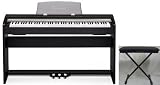 from Casio Casio Privia PX730 Black Digital Piano Inc Berkeley Height Adjustable Stool EXCLUSIVE to Rimmers Music Model PX730BK