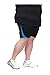 Fit-Labs True Plus Size High-Performance Exercise Shorts Available in Sizes:1X - 4X