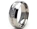 New 8 mm Personalized Titanium Ring, Free Sizing 4-17