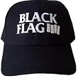 BLACK FLAG - Logo / Bars - Baseball Cap / Hat - OSFA