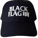 BLACK FLAG - Logo / Bars - Baseball Cap / Hat - OSFA
