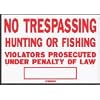 Hy-Ko Prod Co No Trespass/Hunt Sign (Pack Of 12) Ss-5 Signs