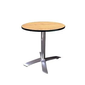 OFM FT36RD-OAK 36 Inch Round Flip-Top Multi-Purpose Table-Oak by OFM