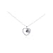 Nickel Free Silver Necklaces Open Heart With Solid Mom Necklace Rhodium Plated 925 Silver Dimensions: Height (With Bail): 20.92Mm Width:17.02Mm Stones: Cubic Zerconia Adjustable 16