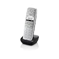 Gigaset E500H Schnurlostelefon Zusatzger�t (4,83 cm (1.9 Zoll) Display, Freisprechfunktion) silber