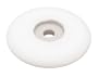Liberty Hardware P95726C-W-E3 2-Inch Round Ceramic Knob Backplate