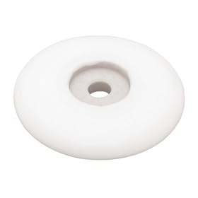 Liberty Hardware P95726C-W-E3 2-Inch Round Ceramic Knob Backplate