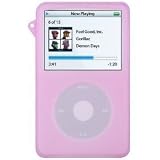 Cheap prices  iPod Video Classic Pink Silicone Skin Case with Armband