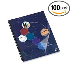 SPR18205 - Presentation Cover, Plain, Square Corners, 100/BX, Clear