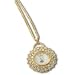 Philip Mercier Gold Tone CZ Pendant Watch on a 28 Chain in a Smart Presentation Case