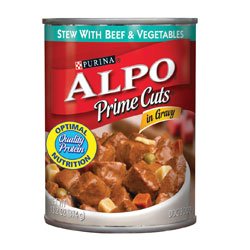 Alpo Prime Cuts Beef Stew and Vegetables Canned Dog Food