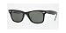 Ray Ban RB 2140 Col. 1028 Wayfarer Rare Prints Series TOP Black on Tex.metro w/CRYSTAL GREEN 50-22