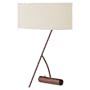 Dainolite DM317-OBB Table Lamp, Oil Brushed Bronze