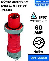  christmas Leviton 560P9W Sleeve Plug NA RatedB0025QFOHG