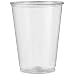 Dixie CC7 Plastic Cup, 7oz Capacity, Clear (20 Packs of 50)