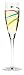 Champagne Glass, Pearls, Swirls, Designer Color Enamel Prosecco Flute in Gift Box