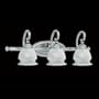 Thomas Lighting M1838-78 Castille - Three Light Bath Fixture, Brushed Nickel Finish with Alabaster Glass