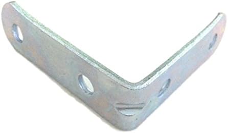 (50PC) LB-3.5.ZP Corner Brace"L" Corner Bracket 3 1/2" X 3 1/2" Zinc Plated