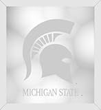 NCAA Michigan State Spartans Wall Mirror