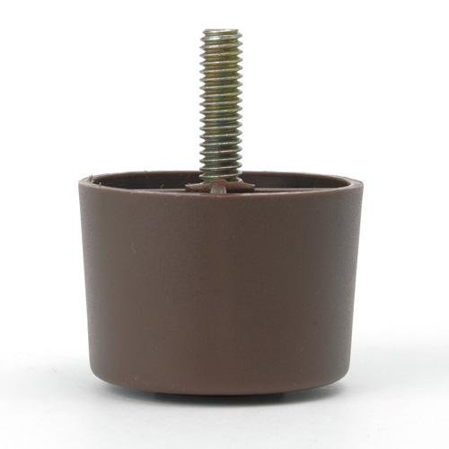 Leg Daddy Brown Round Plastic