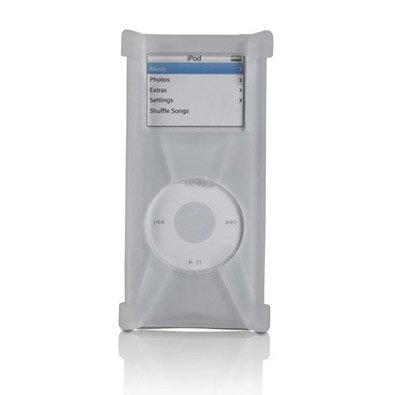 AccurianTM X-tra Silicone Tough Skin for Ipod  Nano (Clear)
