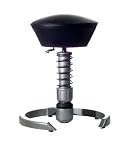 Swopper Luxurious Leather 'Active Sitting' Chair with Titanium Base