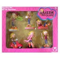 Disney Lizzie Mcguire 6 Pcs Figurine Playset Figures