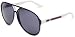 Gucci Men's 1627 Blue / White Frame/Grey/Blue Lens Plastic Sunglasses