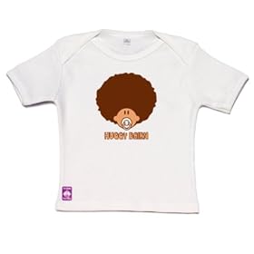 DribbleFactory Huggy Bairn White T-Shirt (6 Months)