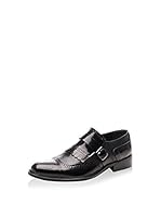 Baqietto Zapatos Monkstrap (Negro)