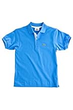 Boy's Short Sleeve Jersey Polo with Contrast Taping