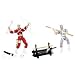 Search : G.I. JOE Hasbro 25th Anniversary 3 3/4" Wave 6 Action Figures Comic Book 2-Pack Snake Eyes and Hard Master