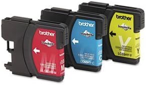 Brother Lc653pks Lc653pks Innobella High-Yield Ink, Cyan/Magenta/Yellow, 3/Pk