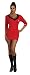 Rubie's Costume Co Womens Secret Wishes Star Trek Uhura Costume, Red, X-Small