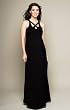 The Olian Criss Cross Panel Strappy Maxi Dress
