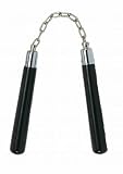 Nunchaku 8 Round Black - Martial Arts - Nunchaku