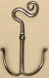 Double Stainless Steel Wall Hook 6.25