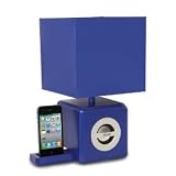iHome iPad/iPod/iPhone Speaker Dock/LED Ambient Lamp/- Apple iPhone 4S Compatible Blue ~ iHome