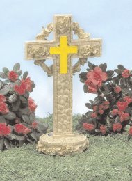 Solar-Powered Light-Up Cross