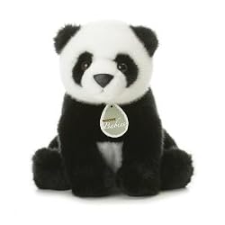 Mei Panda Aurora Babies Plush Toy 10" H