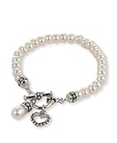 Fresh by Honora Children's Cultured Freshwater Pearl & Sterling Silver Toggle Bracelet