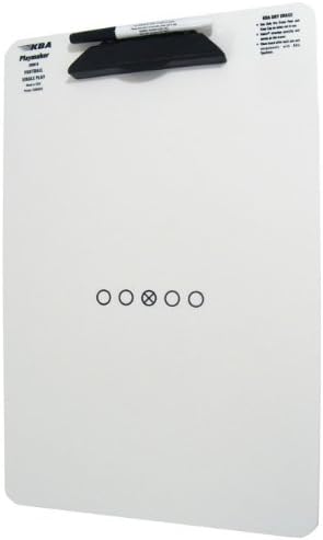 KBA Football Coaches 12 x 18 Playmaker Clipboard - Single Play