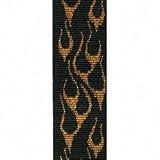 Jim Dunlop D3811OY Dun Strap Flambe Org/Yellw