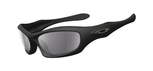 Oakley Monster Dog Sunglasses Matte Black Frame With Grey Lens
