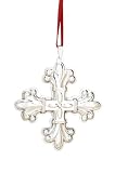 Reed & Barton Sterling Silver Christmas Cross, Height 3.15