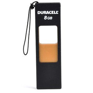 Duracell Illusion 8GB USB Download (Black/Copper)
