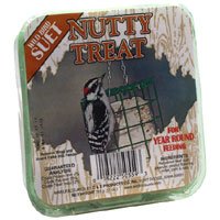 C and S Nutty Treat Wild Bird Suet (11-oz (Single) - nutty) by C & S