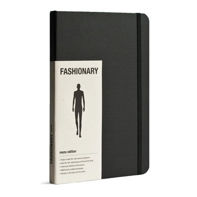 A5 Fashionary Sketchbook - Mens Edition
